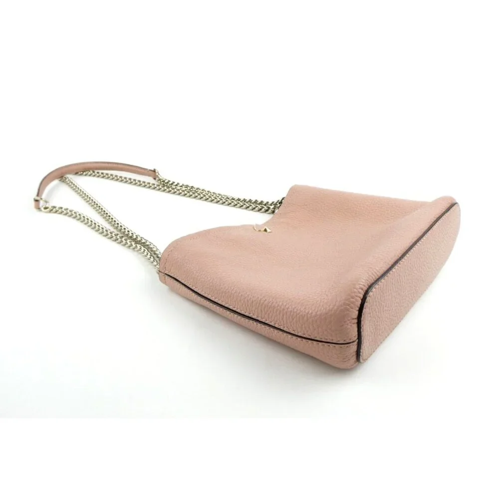 Kate Spade New York Polly Pink Leather Crossbody‎ Shoulder Bag